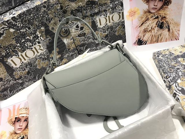 Dior女包 迪奧Saddle大號磨砂牛皮馬鞍包 Dior手提肩背包  dfk1679